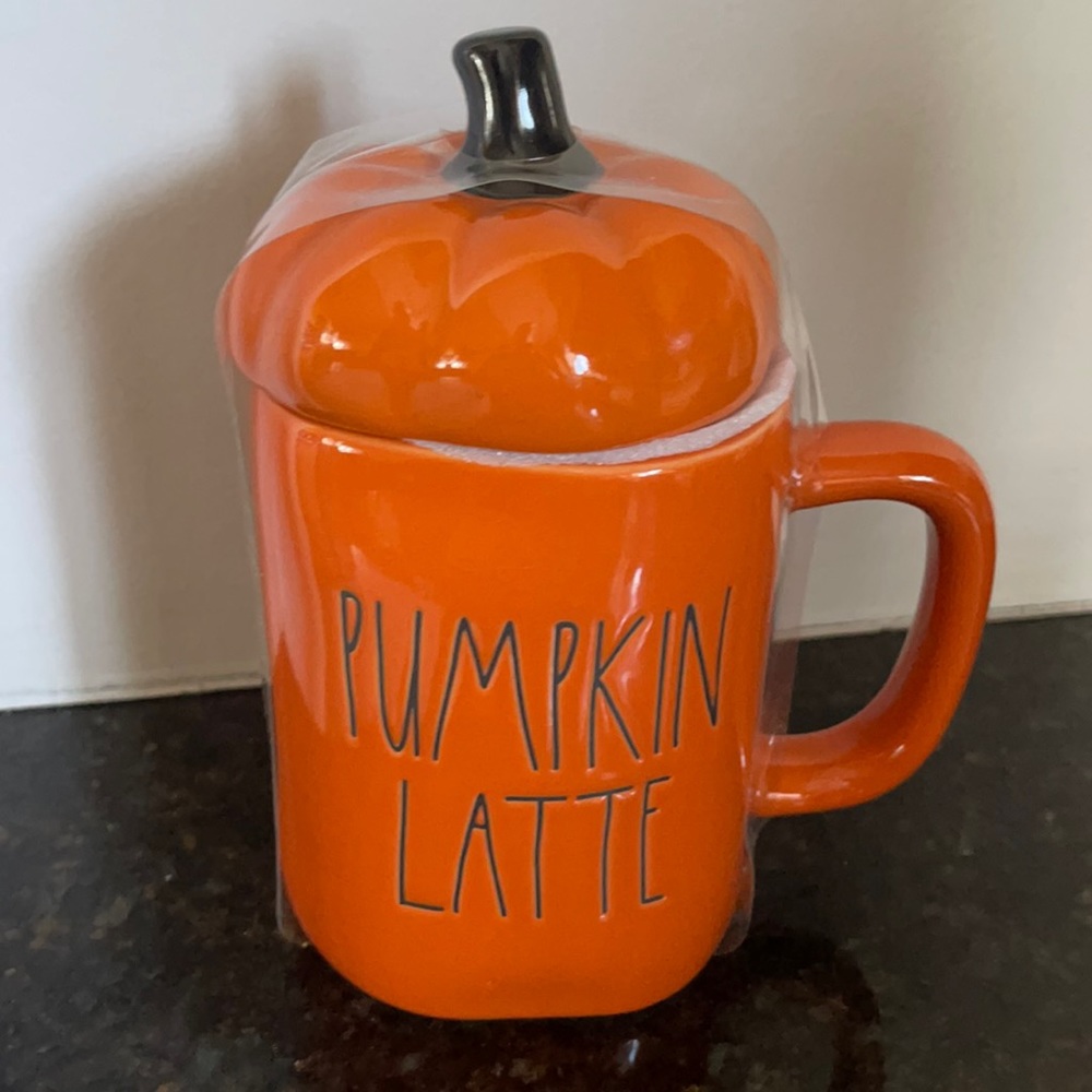 Rae Dunn - PUMPKIN LATTE - topper